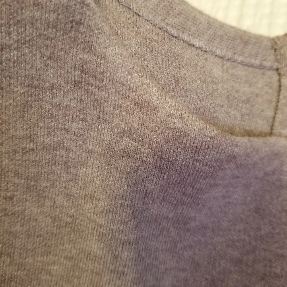 Tahari Soft Purple Cuffed Sleeve Sweater